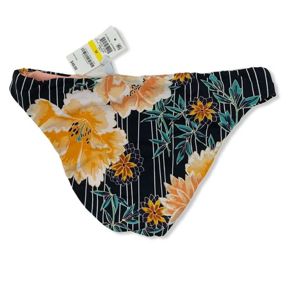 Bar iii Floral Reversible Bikini Bottom Medium New - Picture 2 of 4